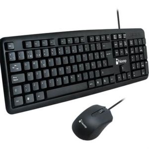 Teclado Y Mouse Nextep Alámbrico Usb Nxcaccac002