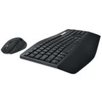 Kit Teclado y Mouse Logitech Performance MK850 Inalámbrico USB Color Negro