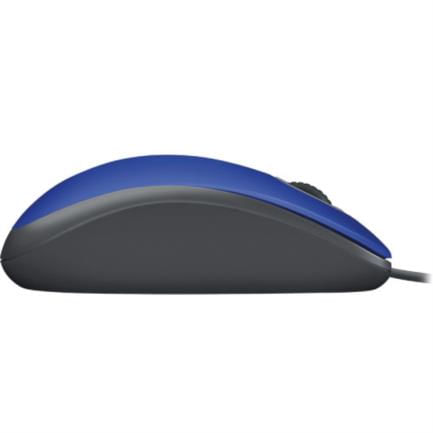 Mouse-Logitech-M110-Silent-1000-dpi-USB-Color-Azul