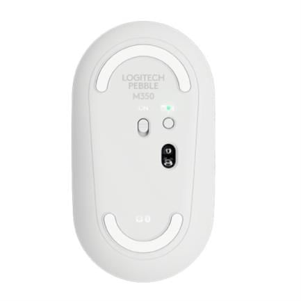 Mouse Logitech M350 Inalámbrico 1000 dpi Color Blanco
