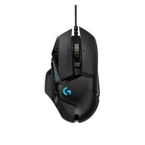 Mouse Logitech(D90) G502 Gaming Hero Alámbrico Alto Rendimiento Color Negro Locmosab073