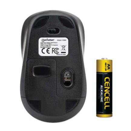 Mouse-Manhattan-Inalambrico-Alto-Rendimiento-II-1600-dpi-Color-Negro