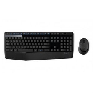 Teclado Y Mouse Logitech Mk345 Inalámbrico 1000 Dpi Usb Color Negro Lockitaf002
