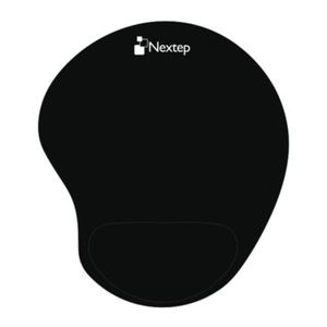 Mouse Pad Nextep Ergonómico Gel Color Negro Nxcaccac005