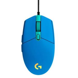 Mouse Logitech G203 Lightsync Gaming 8000 Dpi 6 Botones Color Azul Locmosab092