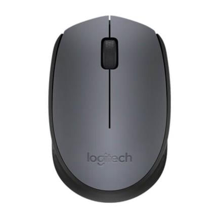 33656 - Mouse Logitech M170 Inalámbrico Plug and Play USB Color Negro-Gris