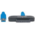 Adaptador Manhattan USB 30 a HDD SATA 25" Super Velocidad