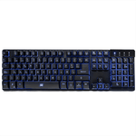 33882 - Teclado Vorago KB-502 Multimedia Iluminado RGB USB Color Negro