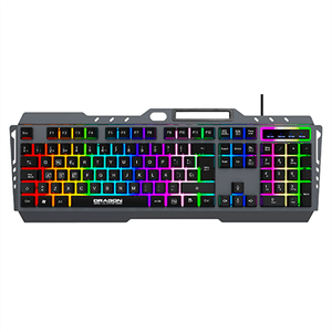 Kit Gamer Teclado Y Mouse Nextep Rgb Tapete Incluido Nxcaccal017