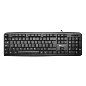Teclado Stylos Tech Alámbrico Conexión Usb Cable 1M Color Negro Xzctecab007
