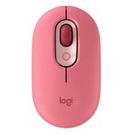 34206 - Mouse Logitech Pop Inalámbrico Emoji Personalizable Color Rosa Coral