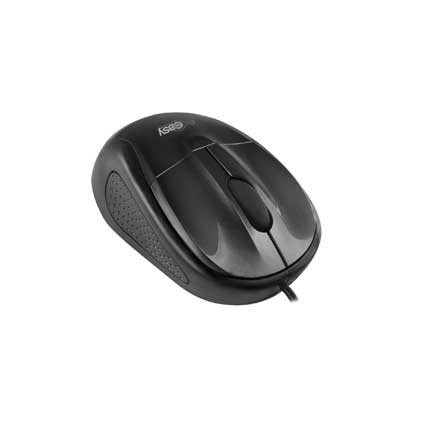 MOUSE-EASY-LINE-OPTICO-ALAMBRICO-NEGRO