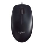 34342 - Mouse Logitech M90 Alámbrico USB 1000 dpi Color Negro