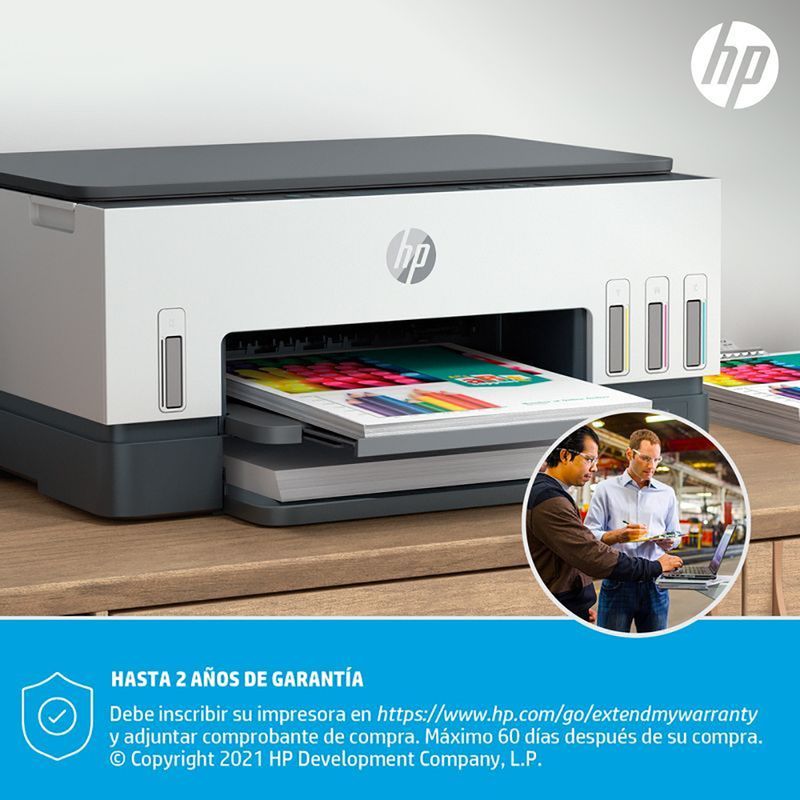 IMPRESORA MULTIFUNCIONAL HP SMART TANK 670 COLOR WIRELESS