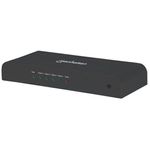 Video Splitter Manhattan HDMI 4K UHDTV 4 Puertos Color Negro