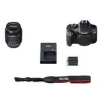 CAMARA CANON EOS REBEL T100 CON LENTE EF-S 18-55DCIII