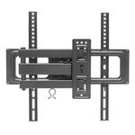 36188 - Soporte Manhattan TV 32" a 55" 35 Kg Pared Movimiento Articulado Curvas/Planas Color Negro