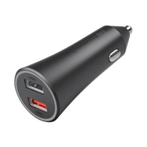 Cargador De Coche Xiaomi Carga Rápida 37W Doble Puerto Color Negro Xitacca0026