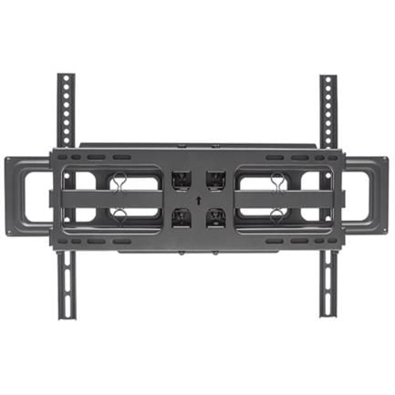Soporte Manhattan Universal TV 37" a 70" 40 Kg Pared Movimiento Completo Curvas/Planas Color Negro