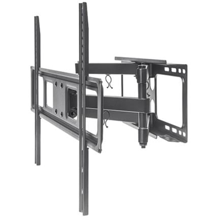 Soporte Manhattan Universal TV 37" a 70" 40 Kg Pared Movimiento Completo Curvas/Planas Color Negro