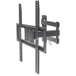 36190 - Soporte Manhattan TV 32" a 55" 35 Kg Pared Movimiento Articulado Curvas/Planas Color Negro