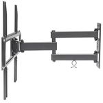 36191 - Soporte Manhattan TV 32" a 55" 35 Kg Pared Movimiento Articulado Curvas/Planas Color Negro