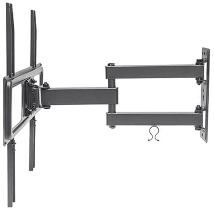 36191 - Soporte Manhattan TV 32" a 55" 35 Kg Pared Movimiento Articulado Curvas/Planas Color Negro