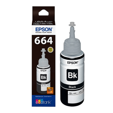 37276 - TINTA EPSON 664 NEGRA L200 L220 L310