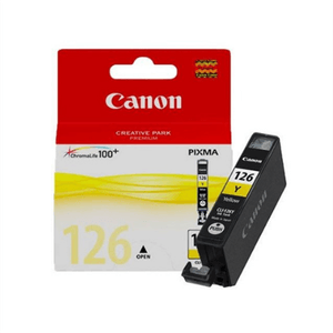 Tanque Tinta Canon Amarillo Cli-126 Cactinab093