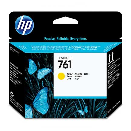 37680 - CABEZAL HP LF 761 AMARILLO T7100 400ML