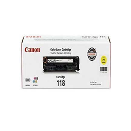 37005 - TONER CANON 118 AMARILLO