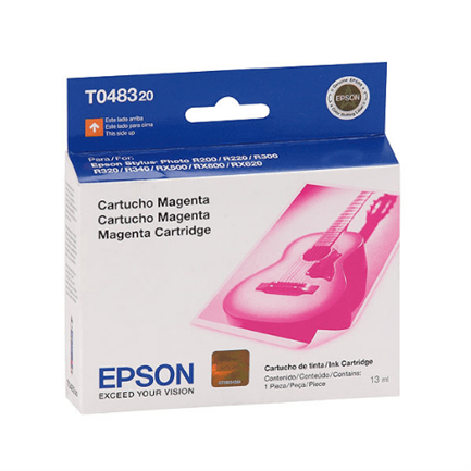 TINTA EPSON STYLUS PHOTO R300/R300M MAGENTA R200/R220/R340/R