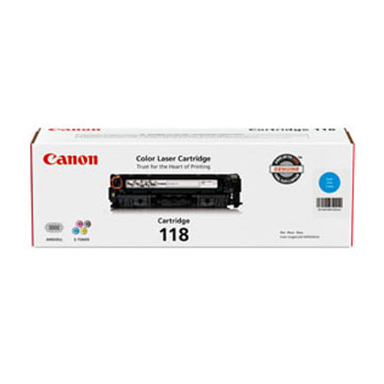 37004 - TONER CANON 118 CYAN