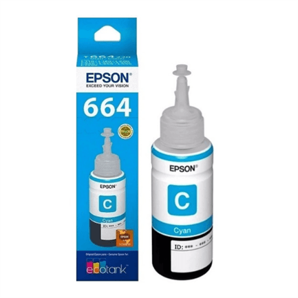 37277 - TINTA EPSON 664 CYAN L200 L220 L310