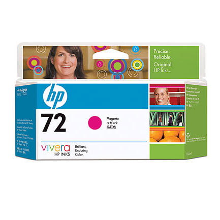 37663 - TINTA HP LF 72 MAGENTA 130ML INK