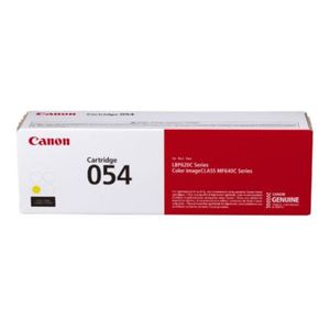 Tóner Canon 054 Capacidad 1200 Páginas Color Amarillo Cactonab089