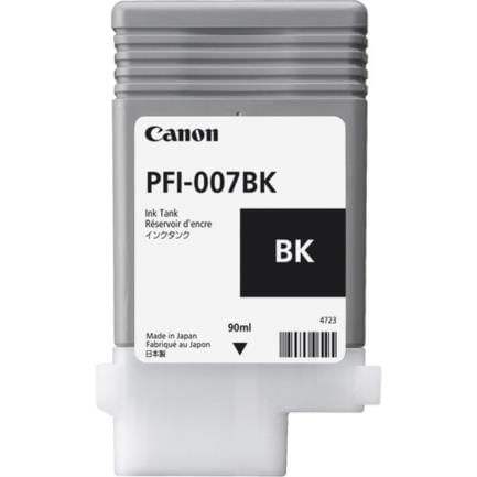 TINTA CANON IMAGEPROGRAF IPF670E  NEGRO PFI-007BK  90ML