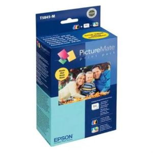Tinta Epson Picture Mate Print Pack T5845-M 100 Hojas 4 Colores Epctinab264