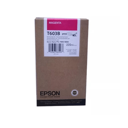 TINTA EPSON STYLUS MAGENTA PLOTTER PRO 7800/9800 220 ML