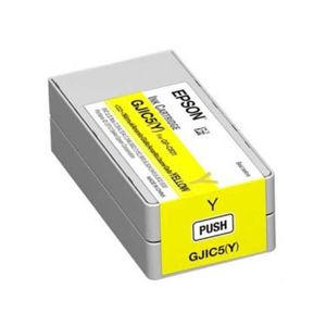 Tinta Epson Gjic5 Colorworks C831 Color Amarillo Epctinab476