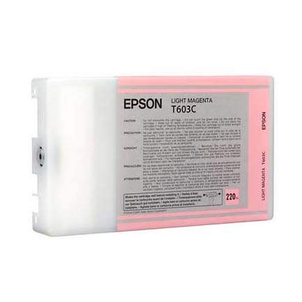 37448 - TINTA EPSON STYLUS MAGENTA LIGHT PLOTTER PRO 7800/9800 220ML