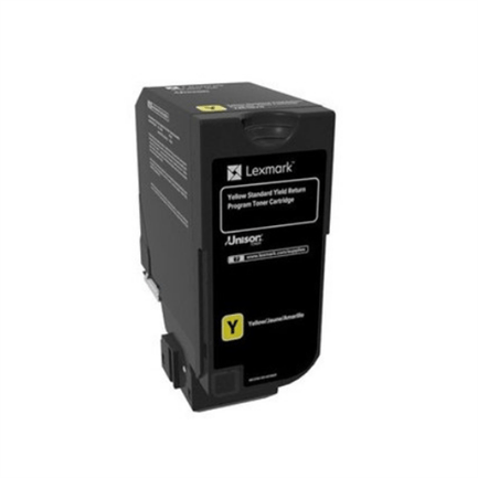 38469 - Tóner Lexmark Rendimiento Estándar Programa Retorno CS720DE Color Amarillo