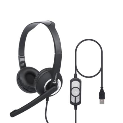 Diadema Nextep Micrófono Conexión USB Color Negro