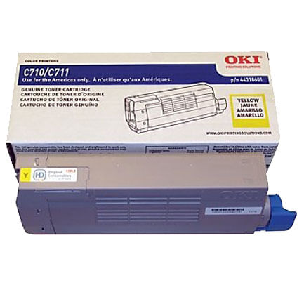 TONER OKIDATA AMARILLO C711 115K PAG