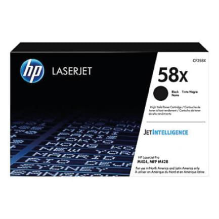 38184 - Toner HP 58X Negro Original LaserJet Alto Rendimiento
