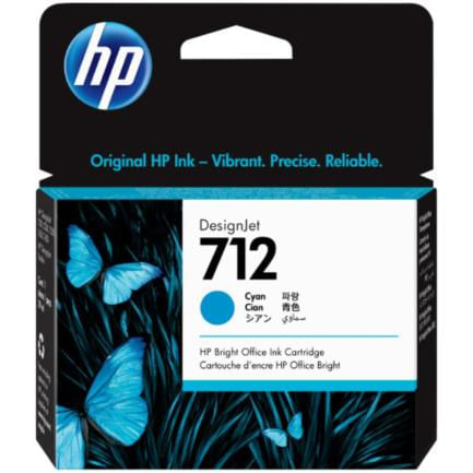37762 - Tinta HP LF DesignJet 712 29ml Color Cian
