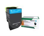TONER LEXMARK CYAN ALTO RENDIMIENTO CS317/CX317/CS417/CX417