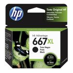 37891 - Tinta HP Original Advantage 667XL Alto Rendimiento Color Negro