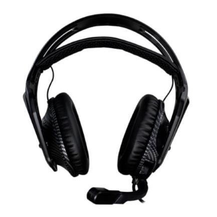 Diadema Game Factor HSG500 Micrófono Removible 35mm Ultraligera Color Negro