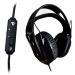 Diadema Game Factor HSG500 Micrófono Removible 35mm Ultraligera Color Negro